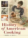 Cover image for History of American Cooking